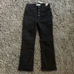Madewell Cali Demi button front jeans 25